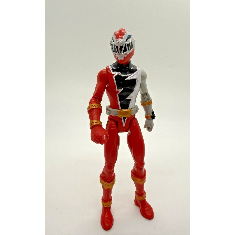 2021 Power Rangers Dino Fury Red Ranger‎ 6" Action Figure Ninja Warrior Mattel